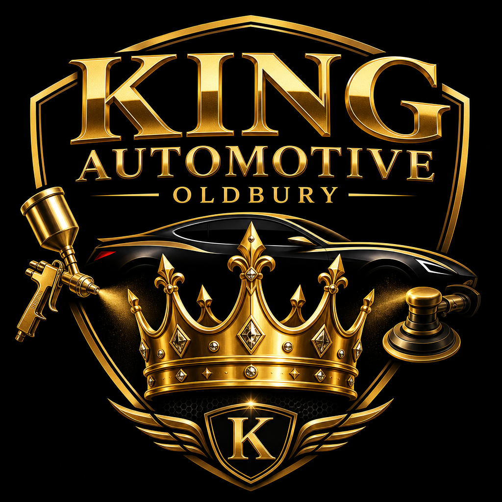 King Automotive Oldbury car body shop near me logo